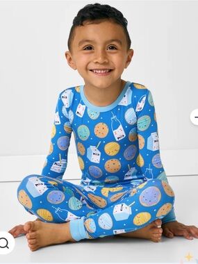 Little Sleepies Cookies & Milk Two-Piece Pajama Set